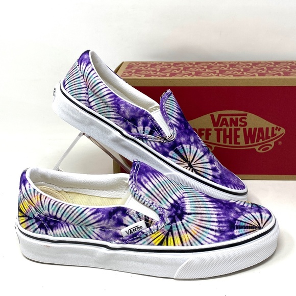 VANS Classic Slip On New Age Purple Low Women's Canvas Sneakers Size VN0A5AO86G6 - Picture 2 of 11